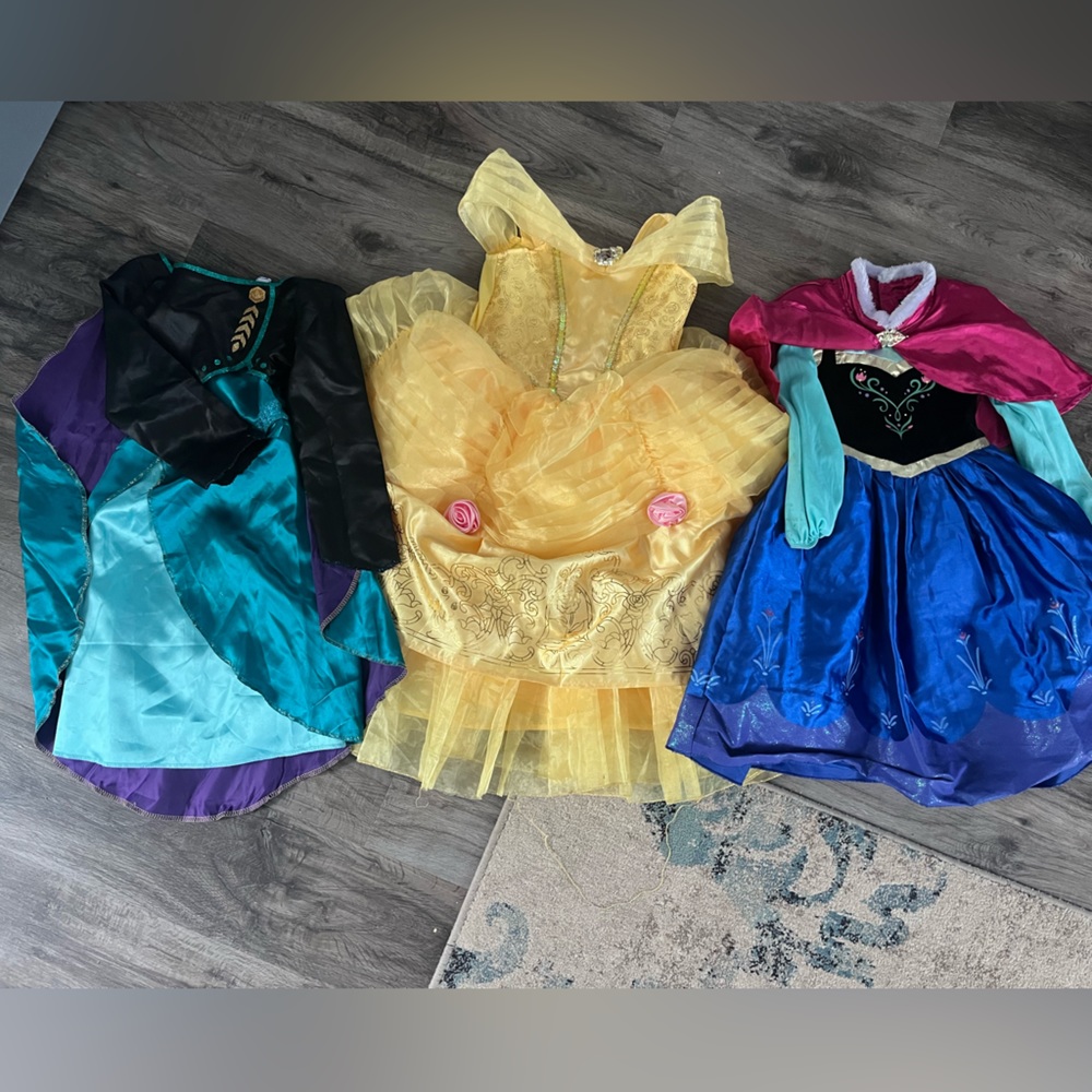 3 princesses costume